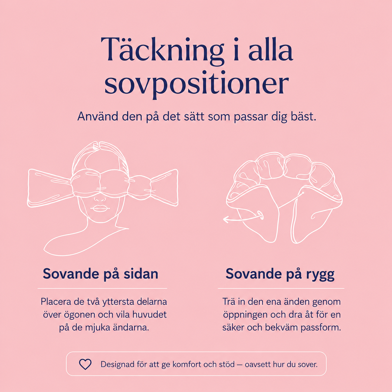 Sövn® Tyngdmask för Djupare Sömn